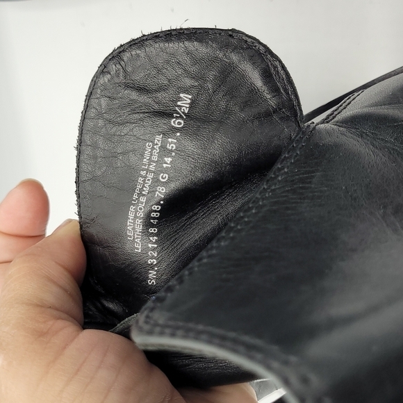 Tory Burch Bloomfield Chain Leather Bootie in Black Size 6.5 M - Picture 13 of 16